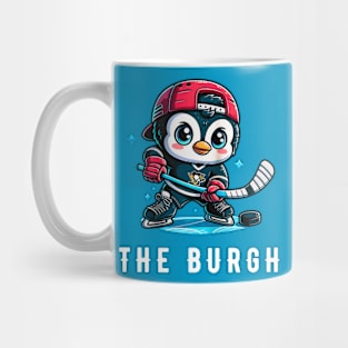 The burgh penguin hockey Mug